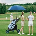 thumbnail image 2 of Goplus Folding 3 Wheels Golf Push & Pull Carts Cart W/Bag Adjustable, 2 of 8