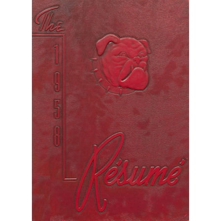 (Custom Reprint) Yearbook: 1958 Springfield High School - Resume Yearbook (Springfield MO)