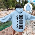 thumbnail image 2 of VBARHMQRT Ladies Senior Mom 2025 Shirt 2025 Graduating Class Sweatshirt T Shirt Alphabet Print Long Sleeved Hoodieladies Senior Mom 2025 Shirt 2025 Graduating Class Sweatshirt T Shirt Alphab, 2 of 5