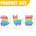 thumbnail image 2 of Fidget Toy - Rainbow - Pop it - Silicone - Anti-stress - For children and adults, 2 of 5