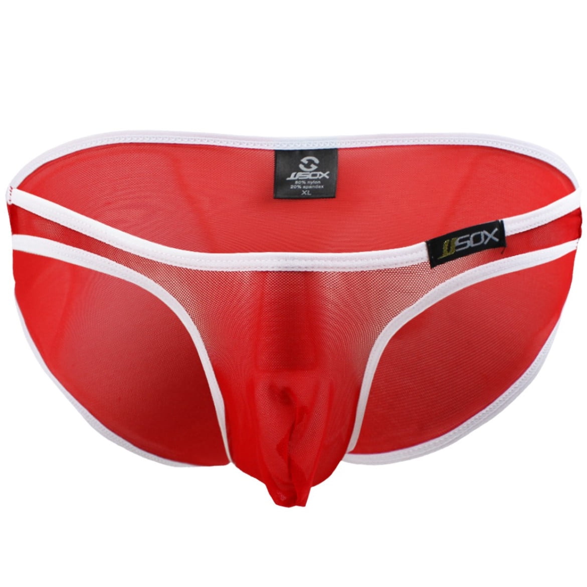 iEFiEL Mens Mesh Bulge Pouch Bikini Briefs Underwear - Walmart.com