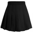 thumbnail image 3 of Women Girls Short High Waist Pleated Skater Tennis Skirt Mini Skirt, 3 of 6