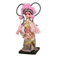 thumbnail image 4 of TISHITA Chinese Doll Statue, Opera Sculpture, Realistic Crafts, Desktop Ornament, Traditional Figurine for Table, Fireplace, Bookshelf, 4 of 8