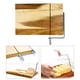 thumbnail image 3 of Tabla de cortar mantequilla y queso de madera dos en uno para carnes, pan y postres. Madera de acacia, 3 of 9