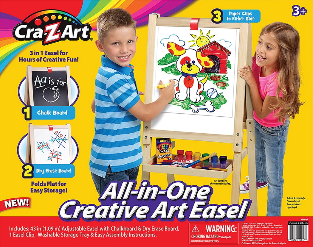 Crazy Art 3 In 1 Easel Crazy Loe