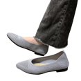 thumbnail image 3 of Sngxgn Women's Flats Shoes Women Breathable Ballet Flats for Women Shoes for Women Flats Comfortable(Grey,38), 3 of 8