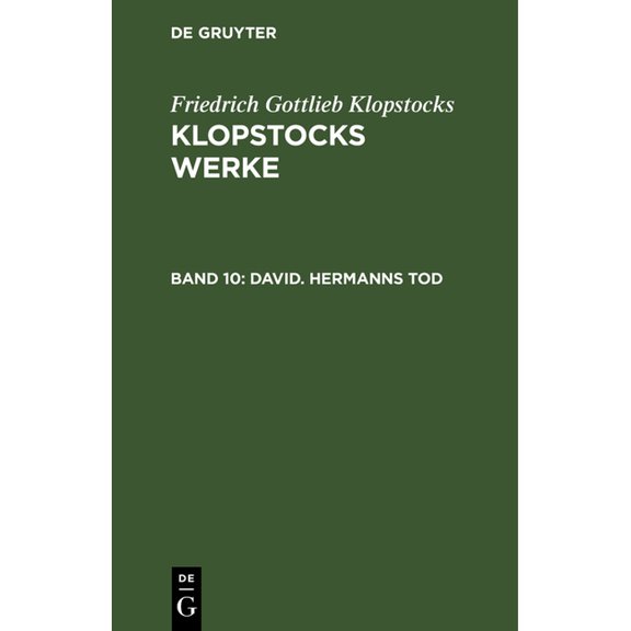 David. Hermanns Tod, (Hardcover)