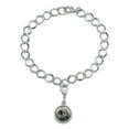 thumbnail image 2 of Pair of English Cocker Spaniel Dogs Silver Plated Bracelet with Antiqued Charm, 2 of 4