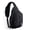 Black, variant on Crossbody Sling Bag for Men Women, RFID Anti-Theft Travel Sling Backpack, Lightweight & Water Resistant Hiking Daypack for Commuting,Day Trips,Walking,Convertible Strap with Phone Pocket, Grey