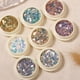 thumbnail image 4 of Juego de 8 latas de pegatinas holográficas con lentejuelas para uñas, lámina iridiscente de color, 4 of 5
