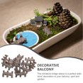 thumbnail image 4 of 12pcs Miniature Bridge Model Micro Landscaping Bridge Decors Mini Resin Bridge Craft DIY Bridge Decor, 4 of 9