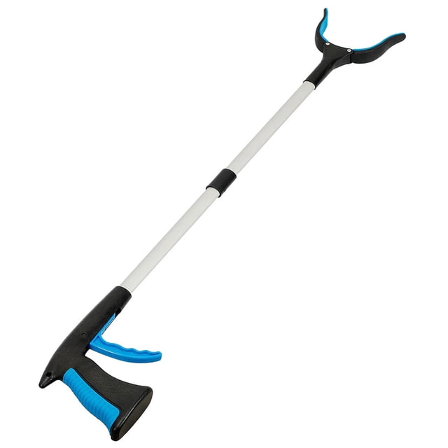 CIMAXIC Foldable Trash Picker Tools Grabber Reacher Reaching Assist Tool Trash Litter Pick Up Garden Picker Tool,31.89"X2.17"X0.59"