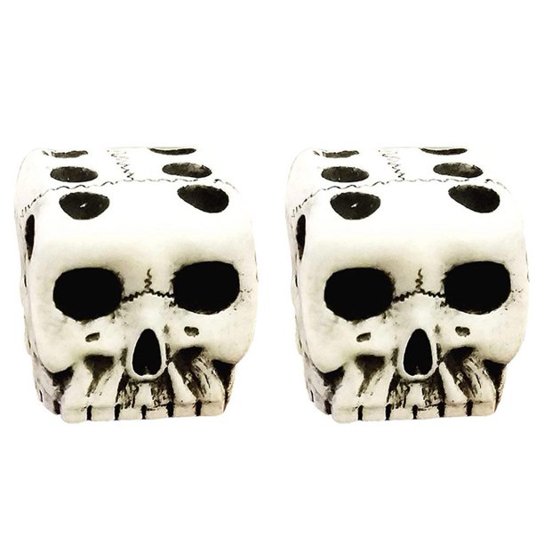 Hugtrwg Dados Calavera Halloween Juguete para Y Adultos Dados Esqueleto Vintage para Fiesta Club Pub