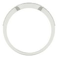 thumbnail image 5 of 0.25 ct Brilliant Round Cut Simulated Yellow Diamond 14k White Gold Stackable Band SZ 7, 5 of 6