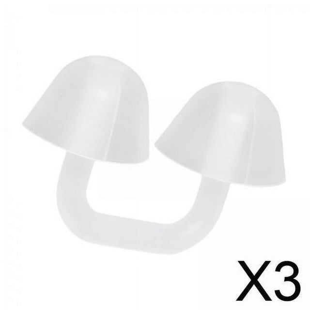 Colaxi 3xSwimming Noses Plug Aid Swim Nose Clip for Children Surfing Unisex