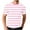 Pink-t shirts for man, variant on YFNNUP Mens Short Sleeve T-Shirts Striped Casual Crewneck Basic Shirt Waffle Color Block Hi-Low Tshirt Summer Beach Tees