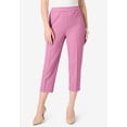 thumbnail image 2 of Roaman's Women's Plus Size Bend Over Capri Pant, 2 of 6