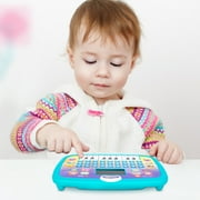 Educational Toys for Boy Girls Age 2-9 Year Old Tablet Toy for 1 2 3 Year Od Toddlers,Electric Learning Toys with Light and Music Interactive Toy for 1-4 Toddlers Numbers Alphabet Toy