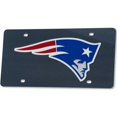 thumbnail image 1 of New England Patriots Carbon Fiber Design Laser License Plate, 1 of 1