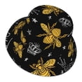 thumbnail image 3 of Easygdp Hohey Bee Golden Embroidery Double-Sided Reflective Fisherman Hat,Sun Visor,Casual Hat,Fluorescent Hat,Suitable For Outdoor And Night Walking,Unisex, 3 of 9