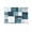 bronze, variant on Teal Geometric Sun Shade Sail 8'x10' Rectangle Outdoor Shade Canopy, Vintage Oil Painting Contemporary Porch Shades Outdoor Sun Blocking Screen, Sunshade Cloth Covers for Patio/Deck/Garden