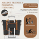 thumbnail image 5 of CshidWorld Bolsa de Viaje Expandible para Mujer - Bolsa de Mano para Fin de Semana y Noche con Bolsillo Húmedo y Bolsa de Aseo, Bolsa de Gimnasio Resistente Al Agua para Fitness, Yoga, Viajes de Nego, 5 of 7
