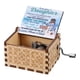 thumbnail image 1 of Caja de música con manivela minicaja de música de regalo caja de música navideña vintage para amigos, 1 of 9