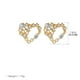 thumbnail image 3 of Pendientes para mujer, regalos para mujer, moda coreana, circonitas, lindos pendientes de mujer en forma de corazón, pendientes de moda., 3 of 5