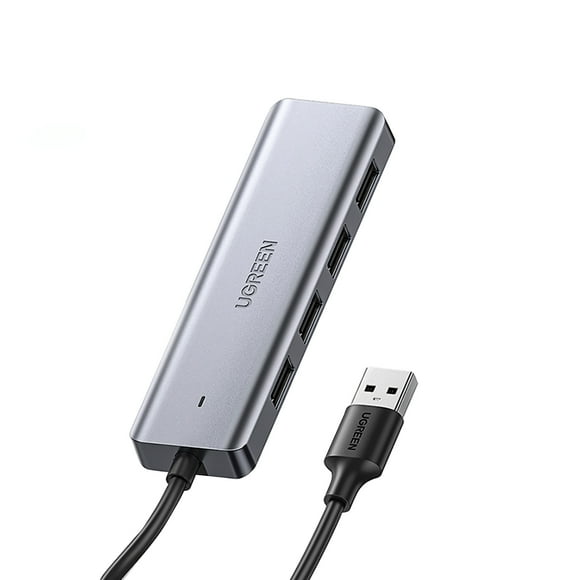 HUB USB UGREEN USB a 4 USB 3.0 Carcasa de Metal Ultradelgado 50985 Ugreen CM219