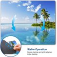 thumbnail image 5 of Mouse Pad, Beach Mouse Pad, Square Computer Mouse Mat Waterproof Mousepad Non-Slip Rubber Base Mouse Pads for Office Laptop, 5 of 5