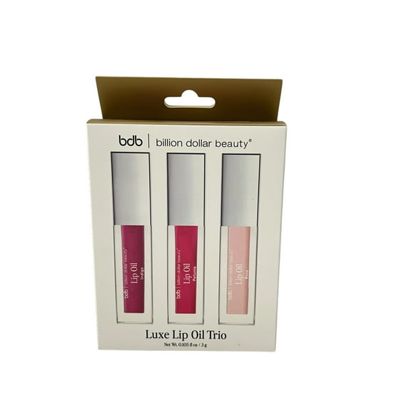 Billion Dollar Beauty Luxe Lip Oil Trio 3g