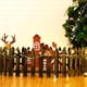 thumbnail image 5 of Fiudx Liquidación de ahorros de verano Decoraciones navideñas Valla de árbol de Navidad Valla decorativa de plástico en esquina, 5 of 7