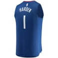 thumbnail image 3 of Youth Fanatics James Harden Royal LA Clippers Fast Break Player Jersey - Icon Edition, 3 of 3