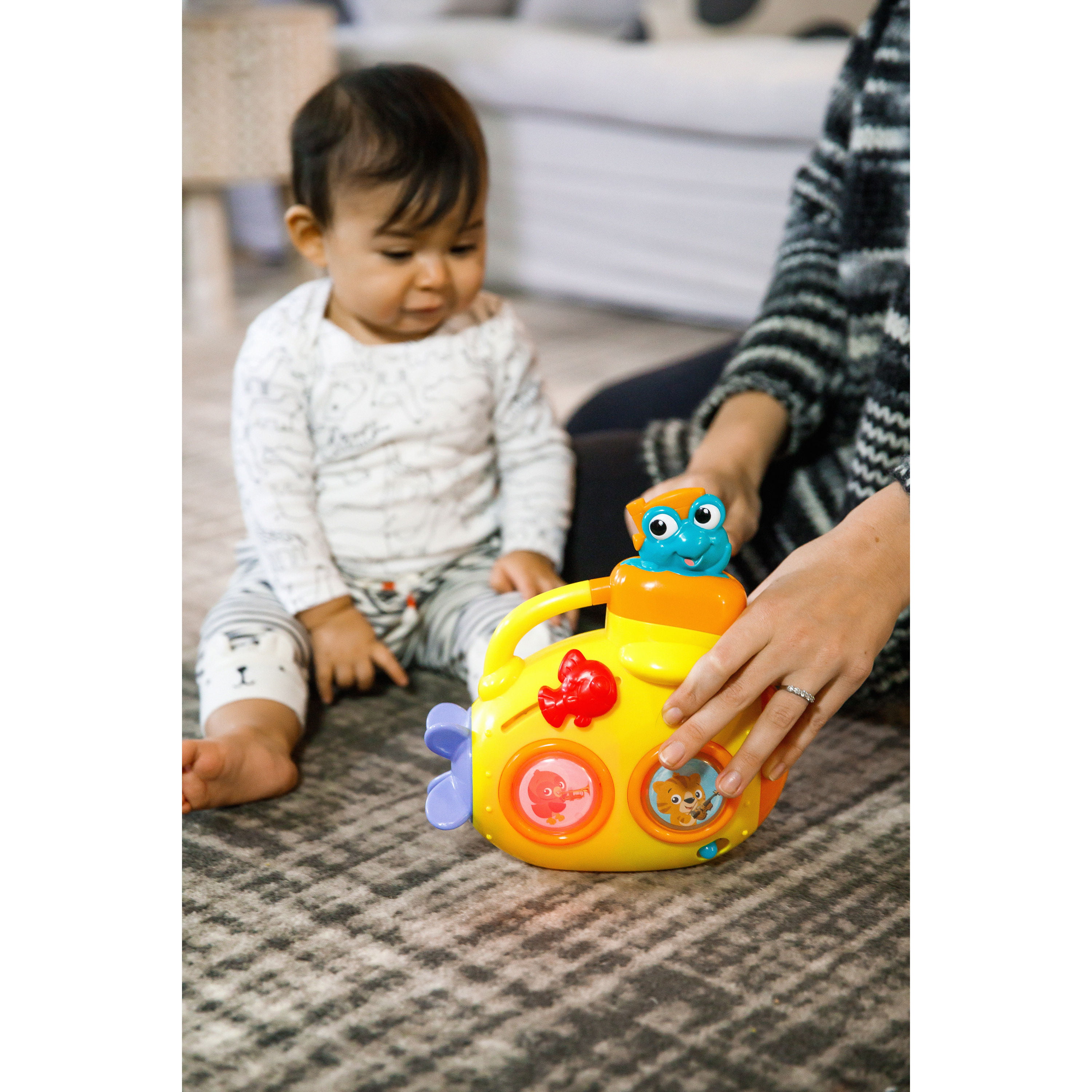 6 Months+ Baby Einstein Discovery Submarine Musical Activity Toy with Lights and Melodies 