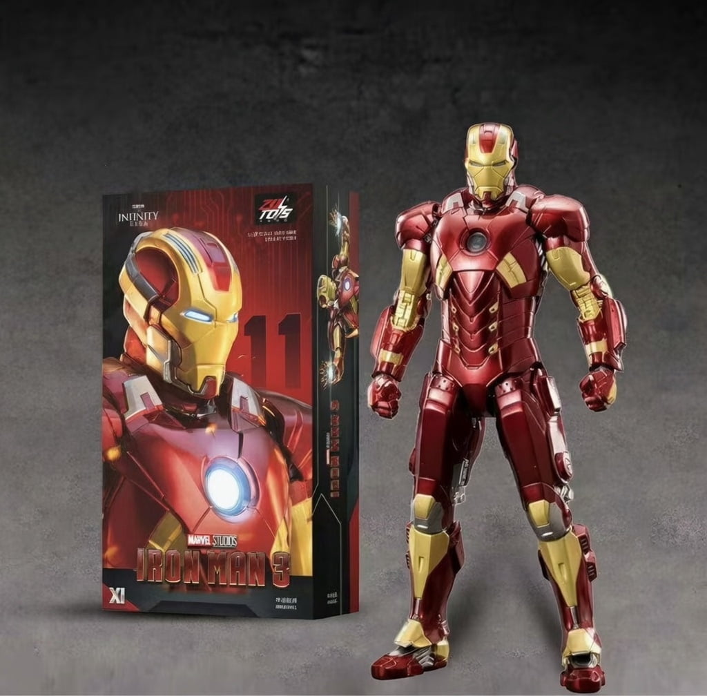 ZD Toys 1/10 Scale Iron Man Mark 11 MK XI Foxtrot Suit Collector