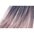 thumbnail image 3 of JMSUN Women’s Midi Tulle Skirt Elastic Waist 3 Layered Mesh Formal Prom Party Tutu Skirt A Line, 3 of 5