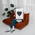 thumbnail image 2 of How Deep Is Your Love - Illustration Quote Inspirational Typography Black and White Minimalist Modern Art Black Framed Wall Art Print 16 x 24 inches, 2 of 7