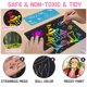 thumbnail image 4 of Bloc de notas para rascar FEREDO KIDS Rainbow Black, 20 hojas, paquete de 2, 4 of 7