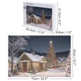 thumbnail image 2 of Christmas Snow Town Holiday,Christmas Festival 1000 Piece Jigsaw Puzzle for Adults Challenging Puzzle Perfect for Game Nights - A008, 2 of 8