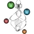 thumbnail image 1 of Luz LED solar para carillón de viento, luz nocturna que cambia de Color, lámpara giratoria espiral colgante impermeable para jardín, balcón, decoración interior y exterior Sincero Hogar, 1 of 4