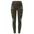 thumbnail image 4 of MKLEKYY Pantalones deportivos para mujer, leggings con estampado navideño para mujer, leggings de ejercicio para fitness, pantalones de yoga 2573, 4 of 4