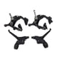thumbnail image 5 of Bike Brakes Calipers, Sensitive Bike Brake Set Symmetrical Design Lightweight  For Brompton Folding Bike ANGGREK Aluminum Bicycle Brake Caliper Brake Lever Set, 5 of 8