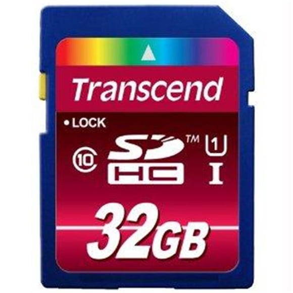 Transcend 32Gb Sdhc Class10 Uhs-I Card