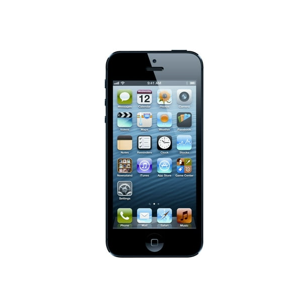 Refurbished Apple iPhone 5 16GB, Black - GSM Unlocked Phone - Walmart