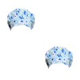 thumbnail image 2 of Transemion Operating Hats Nurse Durability Gourd-shaped Button Bright Colors Tie Back Multifunctional Work Uniform Working Caps G-07 2Set, 2 of 6