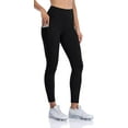 thumbnail image 3 of Women's Thermal Fleece Lined Leggings High Waisted Winter Yoga Pants with Pockets, 3 of 7