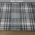 thumbnail image 6 of Ambesonne Checkered Place Mats Set of 4, Dark British Tartan, Standard Size, Seal Brown Dimgray, 6 of 6