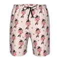 thumbnail image 3 of Fotbe Dachshund Dog Heart Trajes de Baño Estampados para Hombre, Shorts de Verano de Secado Rápido, Ropa de Playa, Bañadores-Small, 3 of 6