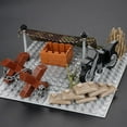 thumbnail image 6 of NWJ DIY Scene Building Blocks – Adventure Figures with Tower, Camp & Creative Ruins Accessories for Kids, 6 of 6