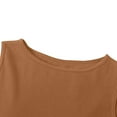 thumbnail image 6 of Uaswgudfs Women's Summer Cotton Basic Crew Neck Sleep Tank Top | Soft Contour Pajama Tee for Ladies | Home Casual Wear Breathable Pjs, 6 of 6